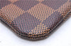 Authentic Louis Vuitton Damier Pochette Cles Coin Case Purse N62658 LV Box 0064E