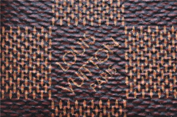 Authentic Louis Vuitton Damier Pochette Cles Coin Case Purse N62658 LV Box 0064E