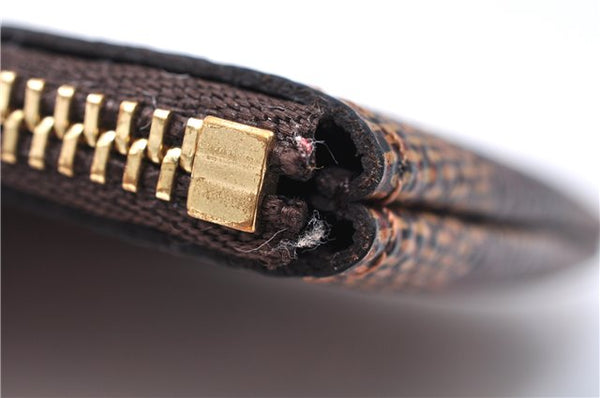 Authentic Louis Vuitton Damier Pochette Cles Coin Case Purse N62658 LV Box 0064E