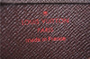 Authentic Louis Vuitton Damier Pochette Cles Coin Case Purse N62658 LV Box 0064E