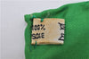 Authentic HERMES Carre 90 Scarf "LA PROMENADE DE LONGCHAMPS" Silk Green 0065E