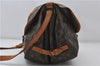 Authentic Louis Vuitton Monogram Saumur 35 Shoulder Cross Bag M42254 LV 0065F