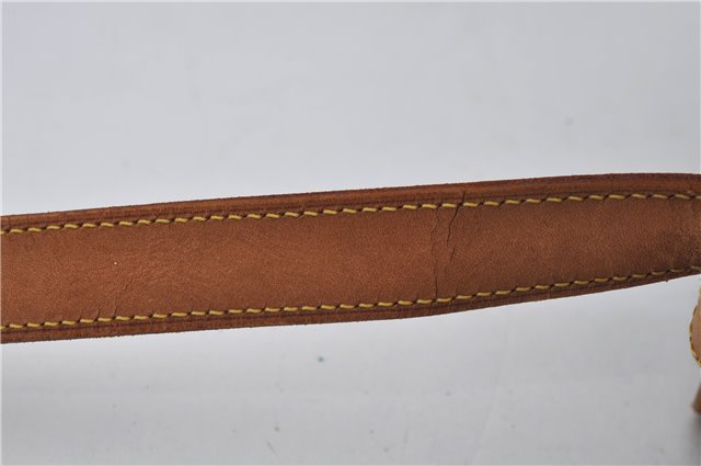 Authentic Louis Vuitton Monogram Saumur 35 Shoulder Cross Bag M42254 LV 0065F