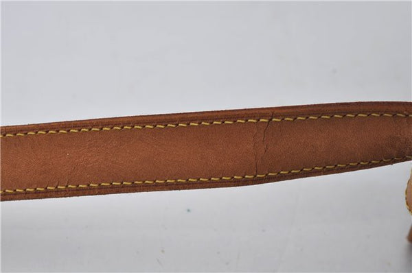 Authentic Louis Vuitton Monogram Saumur 35 Shoulder Cross Bag M42254 LV 0065F