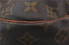 Authentic Louis Vuitton Monogram Saumur 35 Shoulder Cross Bag M42254 LV 0065F