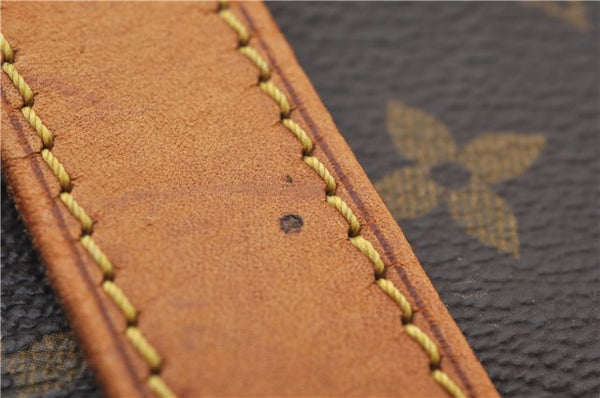 Authentic Louis Vuitton Monogram Saumur 35 Shoulder Cross Bag M42254 LV 0065F