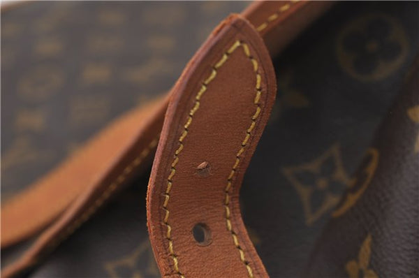 Authentic Louis Vuitton Monogram Saumur 35 Shoulder Cross Bag M42254 LV 0065F