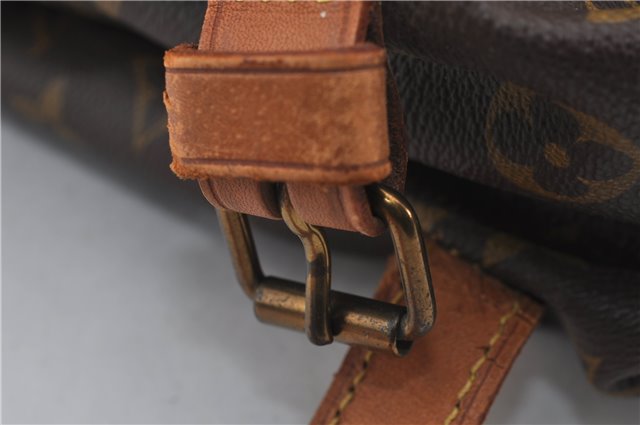 Authentic Louis Vuitton Monogram Saumur 35 Shoulder Cross Bag M42254 LV 0065F