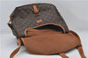 Authentic Louis Vuitton Monogram Saumur 35 Shoulder Cross Bag M42254 LV 0065F