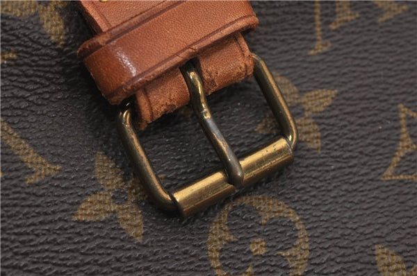 Authentic Louis Vuitton Monogram Saumur 35 Shoulder Cross Bag M42254 LV 0065F