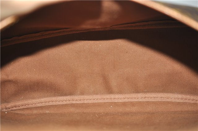 Authentic Louis Vuitton Monogram Saumur 35 Shoulder Cross Bag M42254 LV 0065F