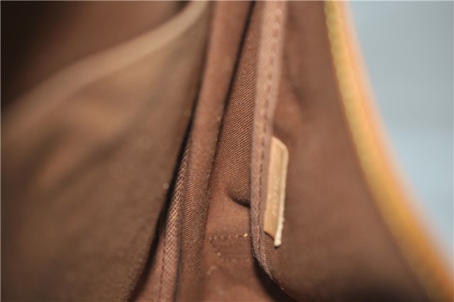 Authentic Louis Vuitton Monogram Saumur 35 Shoulder Cross Bag M42254 LV 0065F