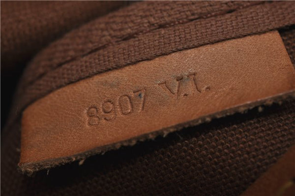 Authentic Louis Vuitton Monogram Saumur 35 Shoulder Cross Bag M42254 LV 0065F