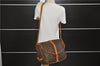 Authentic Louis Vuitton Monogram Saumur 35 Shoulder Cross Bag M42254 LV 0065F