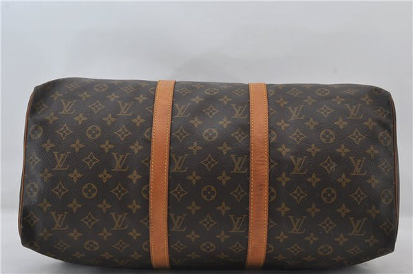Authentic Louis Vuitton Monogram Keepall 50 Travel Boston Bag M41426 LV 0066F