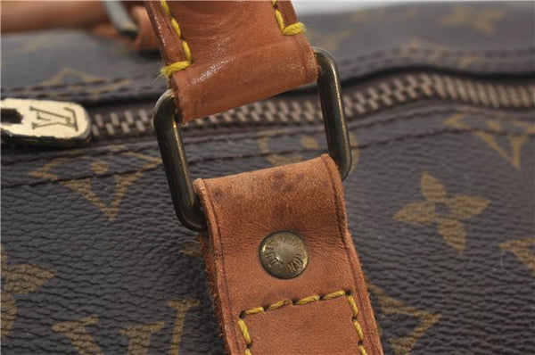 Authentic Louis Vuitton Monogram Keepall 50 Travel Boston Bag M41426 LV 0066F