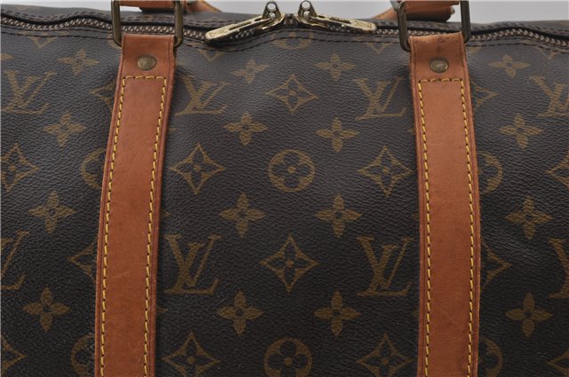 Authentic Louis Vuitton Monogram Keepall 50 Travel Boston Bag M41426 LV 0066F