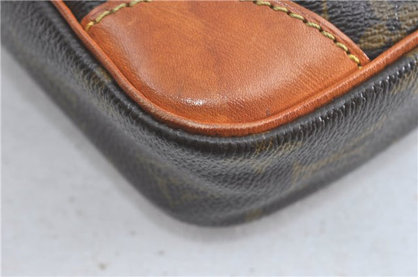 Authentic Louis Vuitton Monogram Danube Shoulder Cross Body Bag M45266 LV 0068C