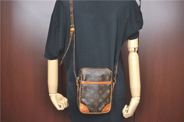 Authentic Louis Vuitton Monogram Danube Shoulder Cross Body Bag M45266 LV 0068C