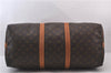 Auth Louis Vuitton Monogram Keepall Bandouliere 50 Boston Bag M41416 LV 0068D