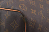 Auth Louis Vuitton Monogram Keepall Bandouliere 50 Boston Bag M41416 LV 0068D