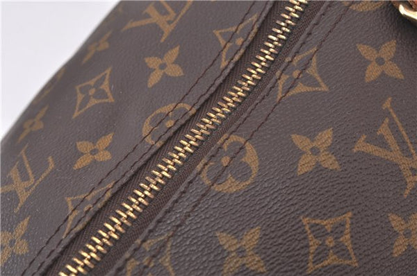 Auth Louis Vuitton Monogram Keepall Bandouliere 50 Boston Bag M41416 LV 0068D