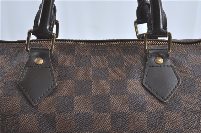 Authentic Louis Vuitton Damier Speedy 30 Hand Boston Bag N41364 LV 0069B