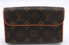 Auth Louis Vuitton Monogram Pochette Florentine Pouch Waist Bag M51855 LV 0070E