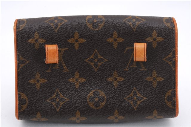 Auth Louis Vuitton Monogram Pochette Florentine Pouch Waist Bag M51855 LV 0070E