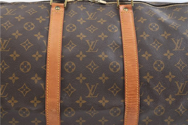 Authentic Louis Vuitton Monogram Keepall 55 Travel Boston Bag M41424 LV 0070F