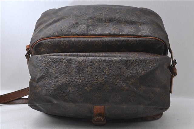 Auth Louis Vuitton Monogram Saumur 35 Shoulder Cross Body Bag M42254 LV 0072D