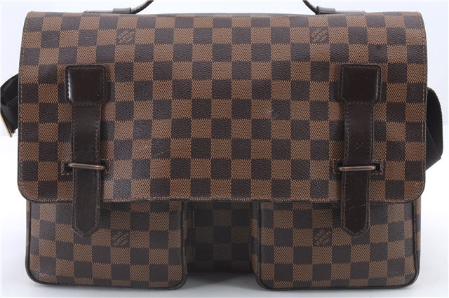 Auth Louis Vuitton Damier Broadway 2Way Shoulder Cross Hand Bag N42270 LV 0073D