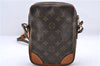 Authentic Louis Vuitton Monogram Danube Shoulder Cross Body Bag M45266 LV 0074D