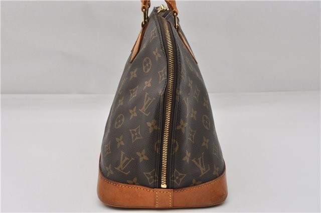 Authentic Louis Vuitton Monogram Alma Hand Bag Purse M51130 LV 0074F