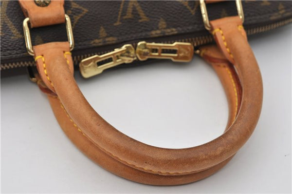 Authentic Louis Vuitton Monogram Alma Hand Bag Purse M51130 LV 0074F