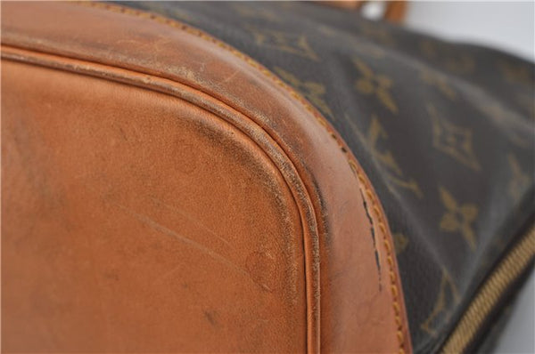Authentic Louis Vuitton Monogram Alma Hand Bag Purse M51130 LV 0074F