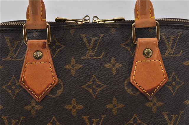 Authentic Louis Vuitton Monogram Alma Hand Bag Purse M51130 LV 0074F