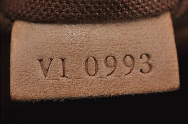 Authentic Louis Vuitton Monogram Alma Hand Bag Purse M51130 LV 0074F