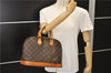 Authentic Louis Vuitton Monogram Alma Hand Bag Purse M51130 LV 0074F