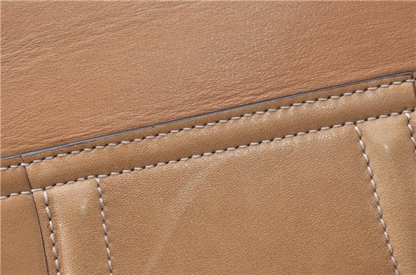 Authentic GUCCI Vintage Shoulder Hand Bag Leather 124226 Beige 0074G