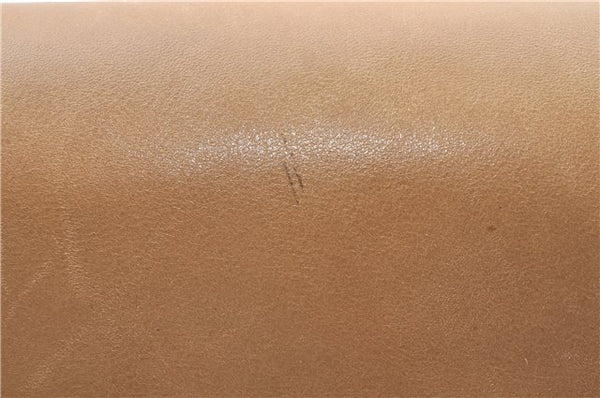 Authentic GUCCI Vintage Shoulder Hand Bag Leather 124226 Beige 0074G