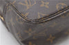 Auth Louis Vuitton Monogram Trousse Toilette 28 Clutch Hand Bag M47522 LV 0076D