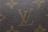 Auth Louis Vuitton Monogram Trousse Toilette 28 Clutch Hand Bag M47522 LV 0076D