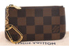 Authentic Louis Vuitton Damier Pochette Cles Coin Purse Case N62658 LV 0077F