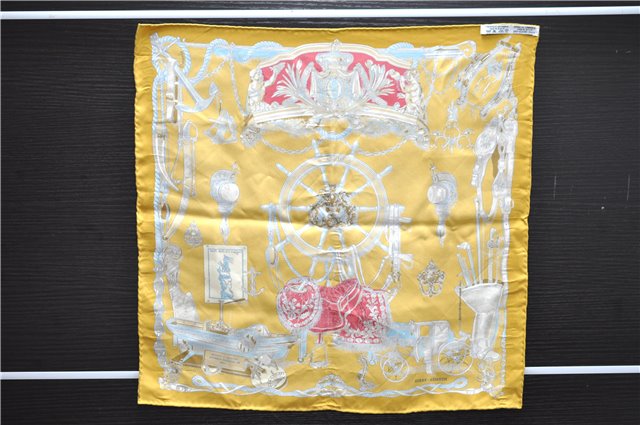 Authentic HERMES Petit Carre 40 Scarf Handkerchief 