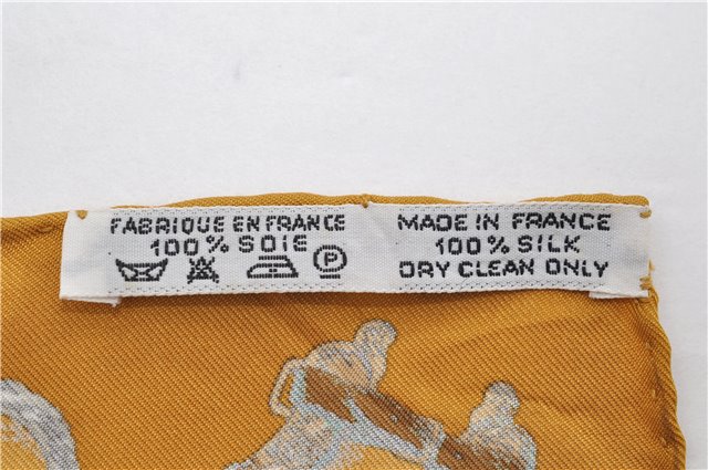 Authentic HERMES Petit Carre 40 Scarf Handkerchief 