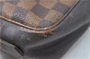 Authentic Louis Vuitton Damier Trousse Toilette Clutch Hand Bag N47623 LV 0081B
