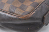 Authentic Louis Vuitton Damier Trousse Toilette Clutch Hand Bag N47623 LV 0081B