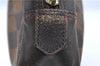 Authentic Louis Vuitton Damier Trousse Toilette Clutch Hand Bag N47623 LV 0081B