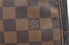 Authentic Louis Vuitton Damier Trousse Toilette Clutch Hand Bag N47623 LV 0081B